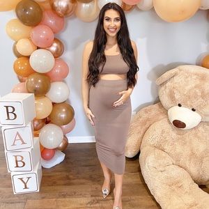 Maternity Two-Piece Dress
